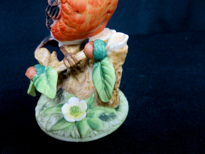 Hand Painted Bird Figurine