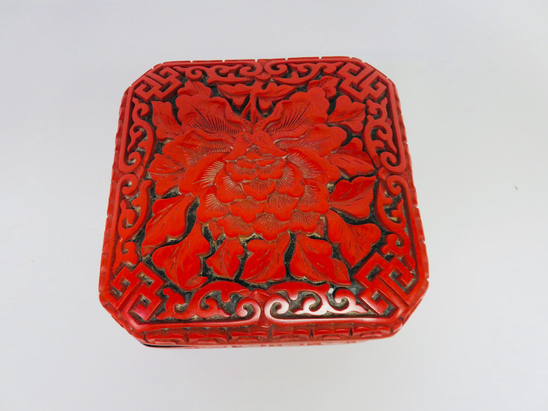 Cinnabar Trinket Box