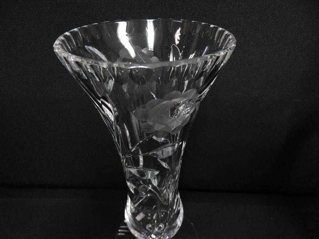 Flared Glass Vase