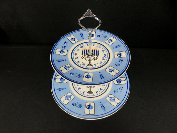 Hanukkah Tiered Plate