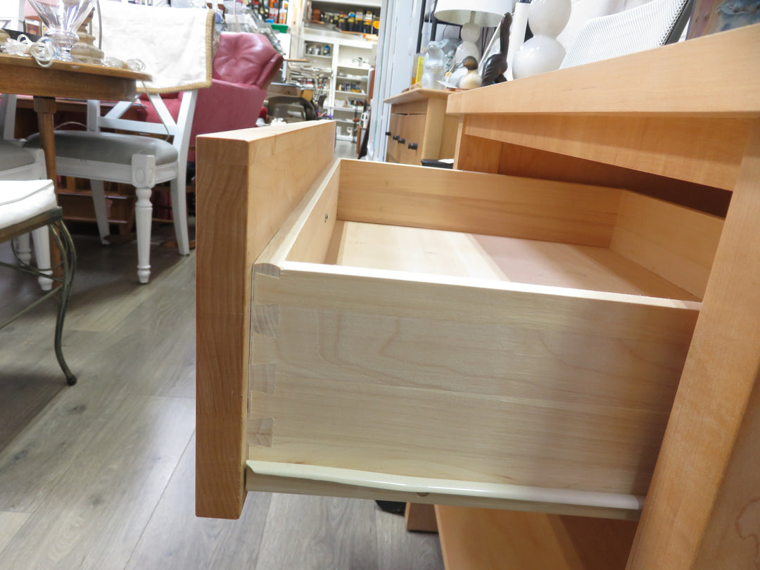 Light Wood Nightstand