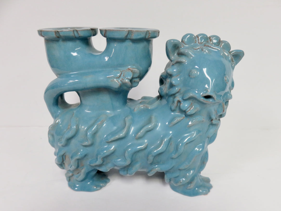 Foo Dog Style Candleholder