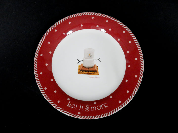 Whimsical S'mores Dessert Plates
