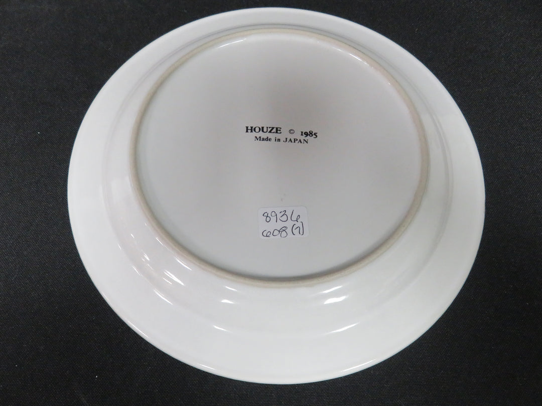 Vintage Houze Christmas Plates