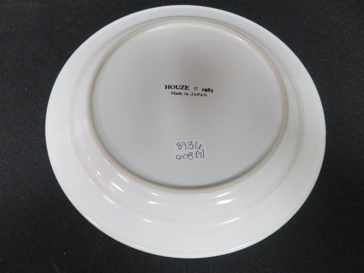 Vintage Houze Christmas Plates