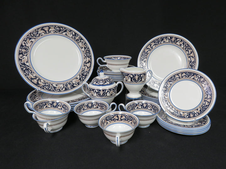 Wedgwood Florentine Cobalt China Set