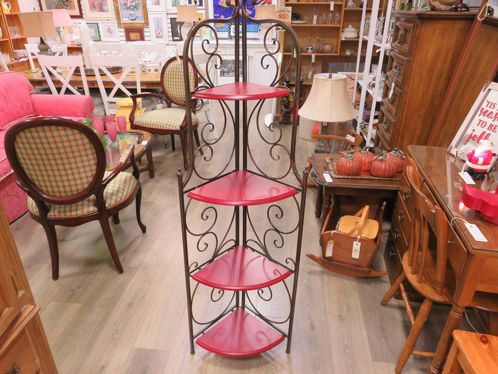 Foldable Corner Shelving Unit