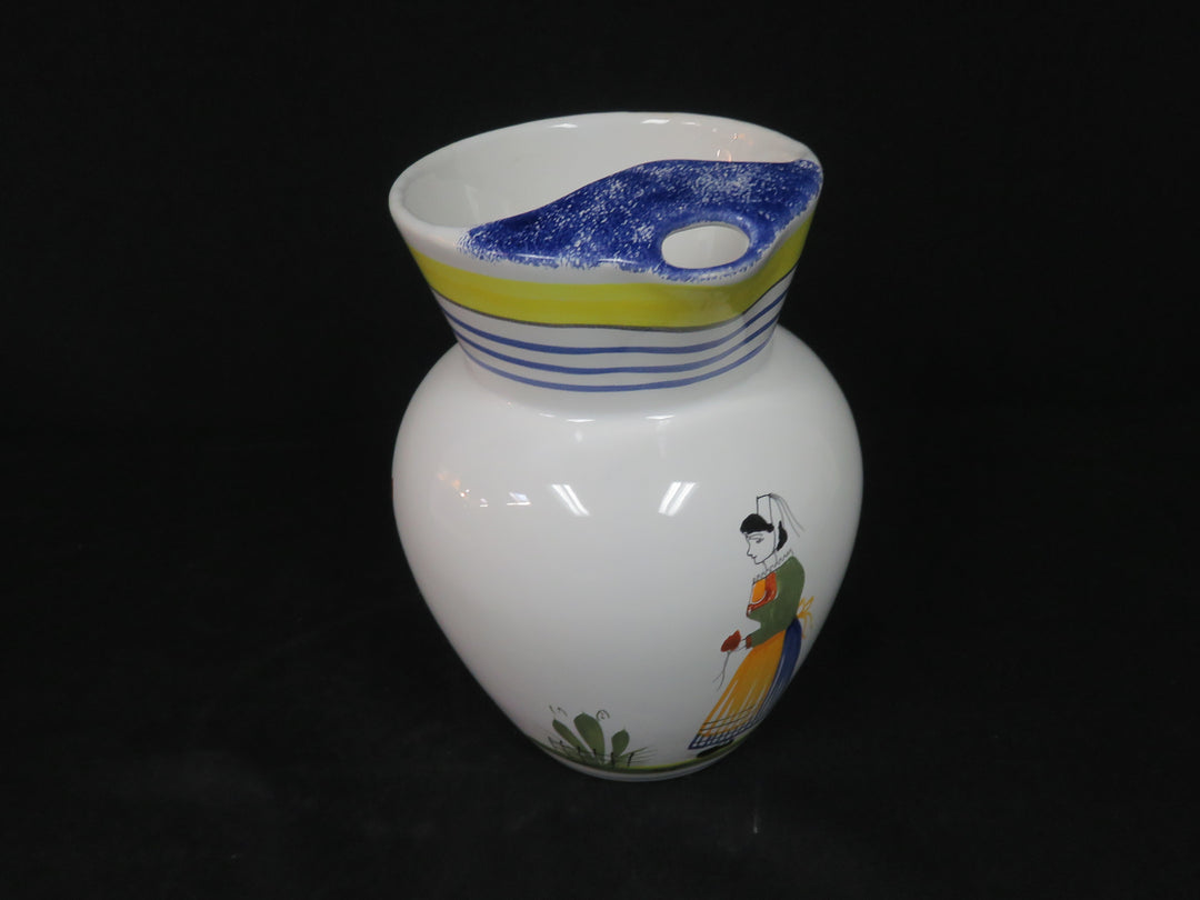 Quimper Pitcher