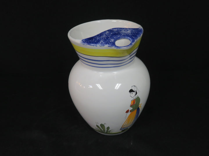 Quimper Pitcher