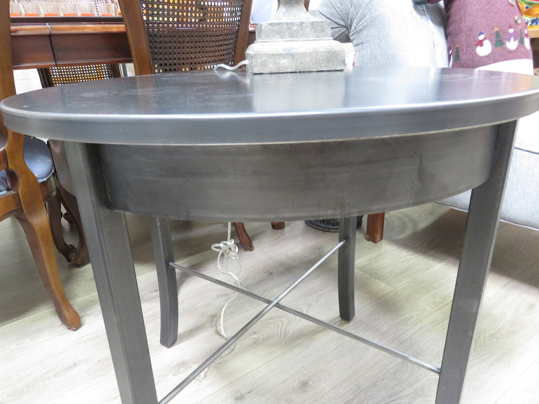 Round Metal Occasional Table