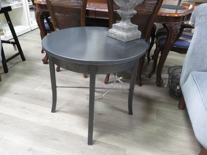 Round Metal Occasional Table