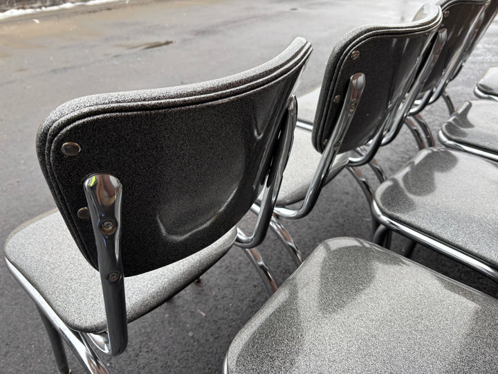 Retro Diner Table & Eight Chairs