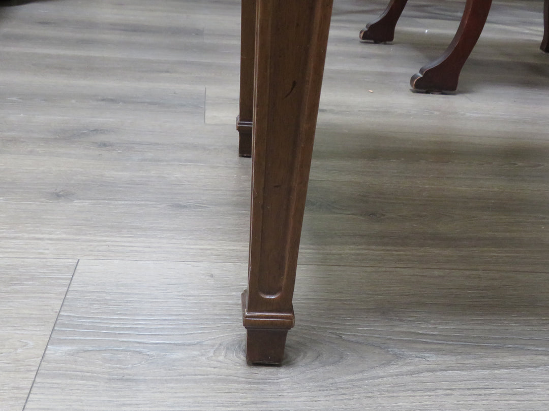 Hardwood Caned Bench
