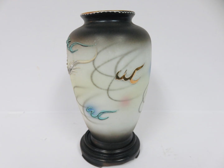 Acra Dragonware Vase on Stand