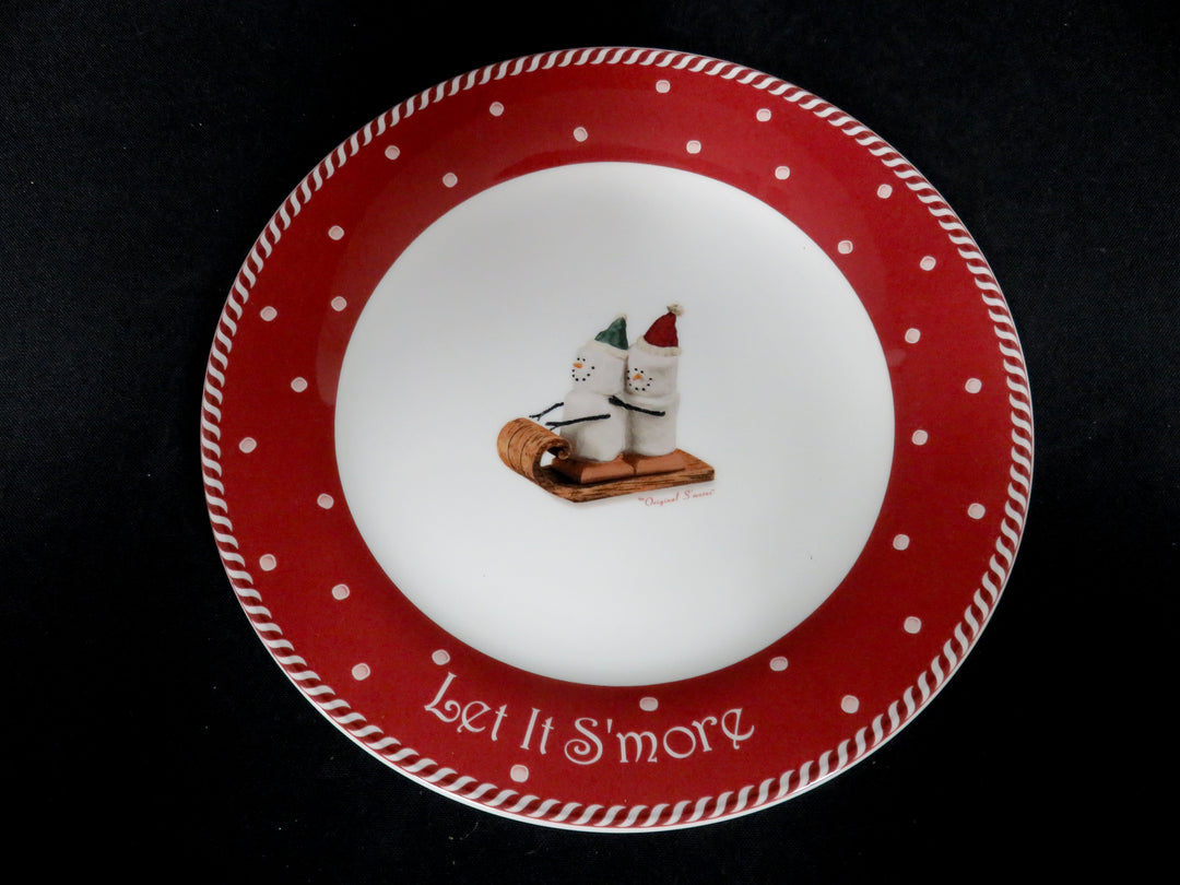 Whimsical S'mores Dessert Plates