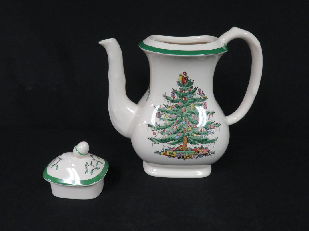 Spode Christmas Tree Coffee Pot