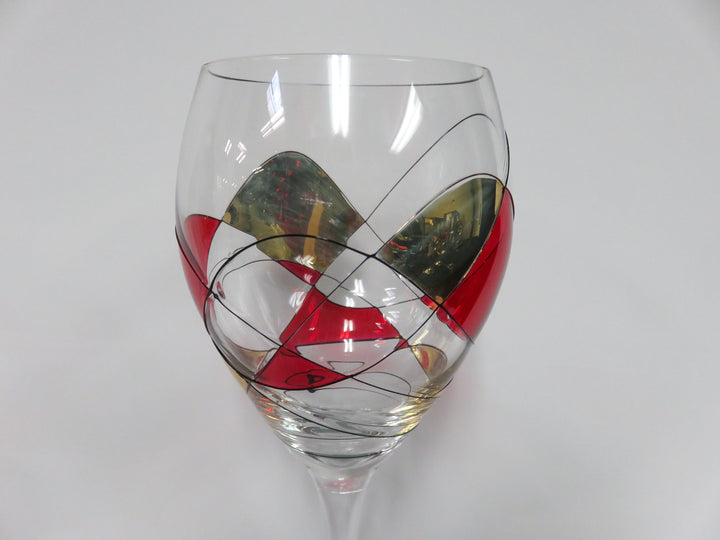 Stained Glass Wine Glasses