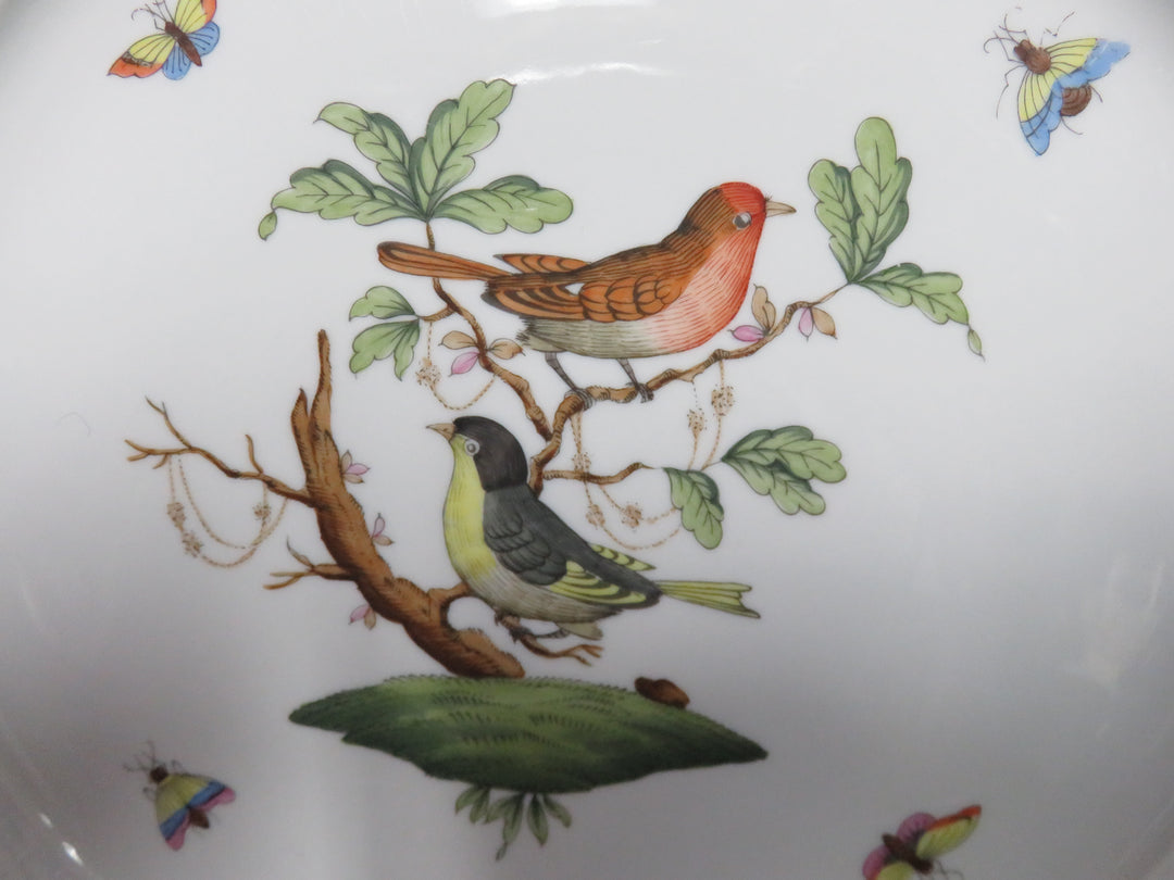 12 Herend Rothschild Bird Dinner Plates