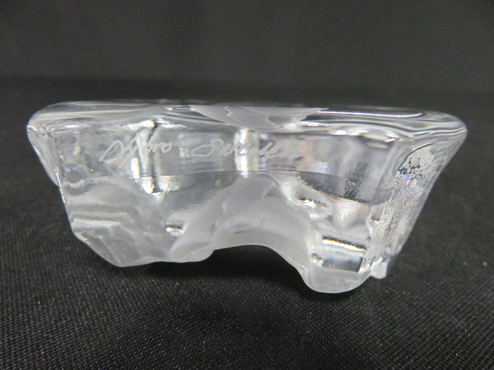 Nybra Art Glass Penguins
