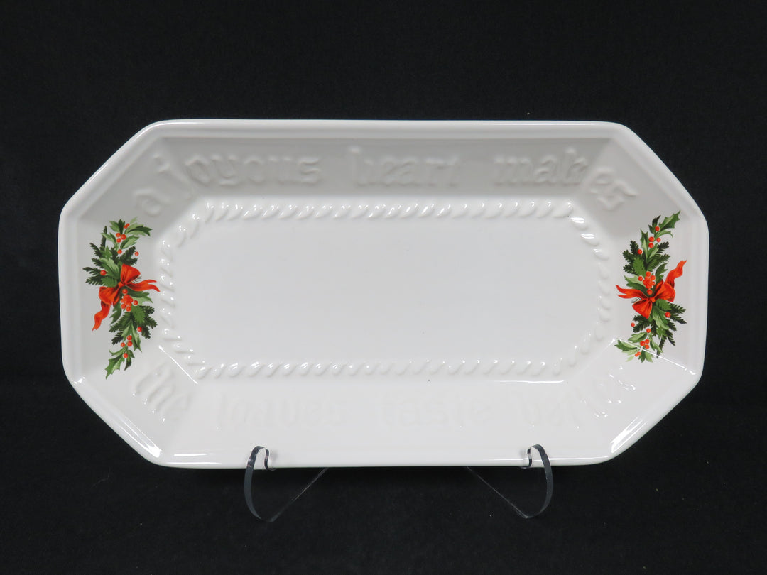 Pfaltzgraff Christmas Bread Tray
