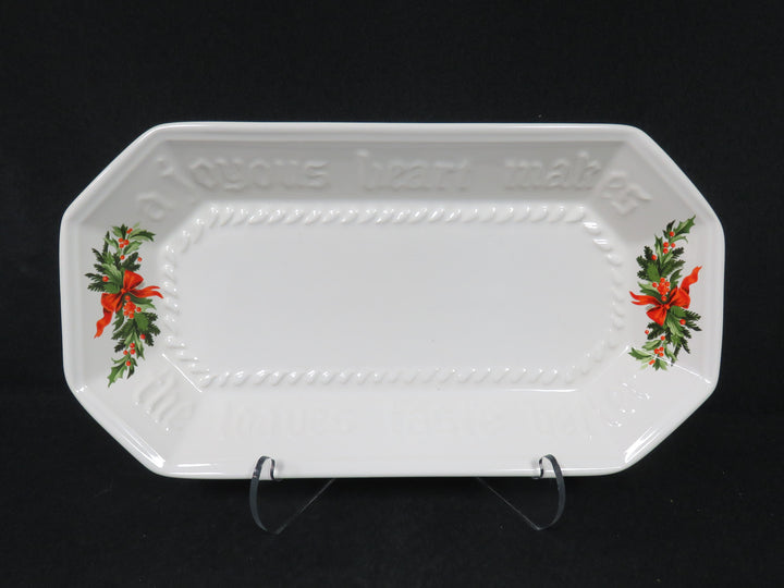 Pfaltzgraff Christmas Bread Tray