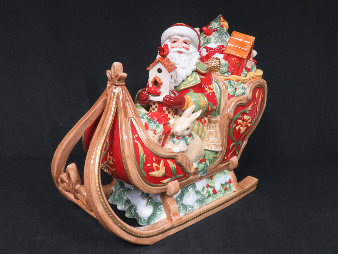 Fitz & Floyd Santa Cookie Jar