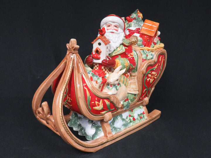 Fitz & Floyd Santa Cookie Jar