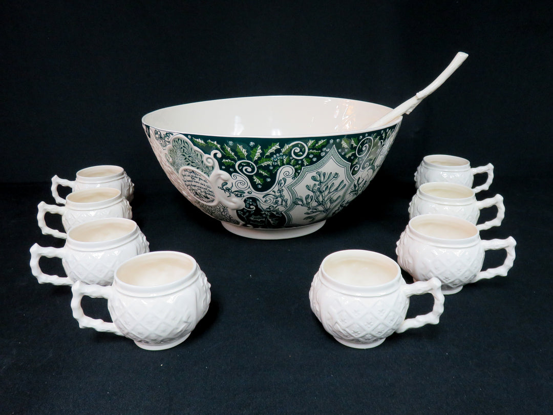 Vaillancourt Wassail Bowl, Ladle and Cups
