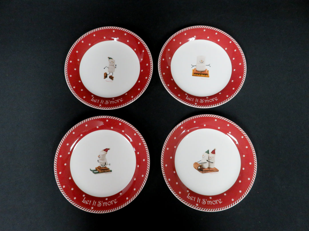 Whimsical S'mores Dessert Plates