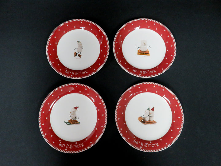 Whimsical S'mores Dessert Plates