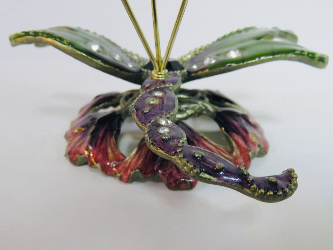 Enameled Metal Photo Holder