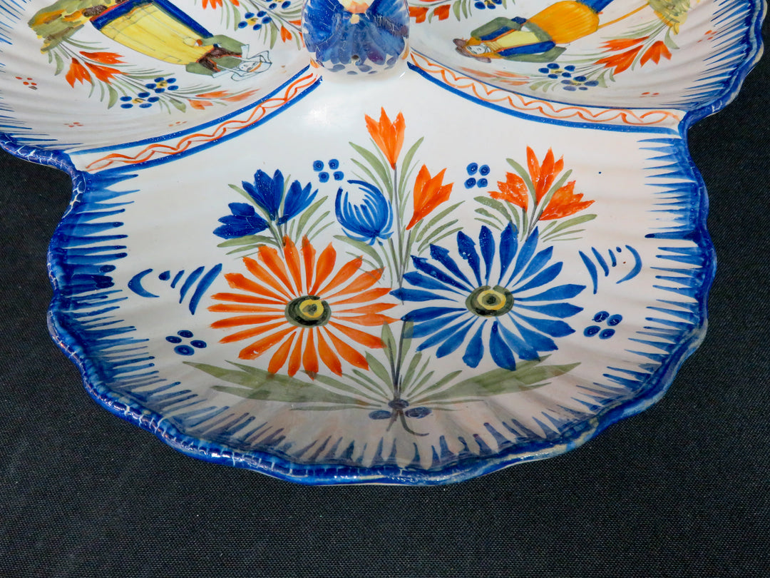 Quimper Divided Dish