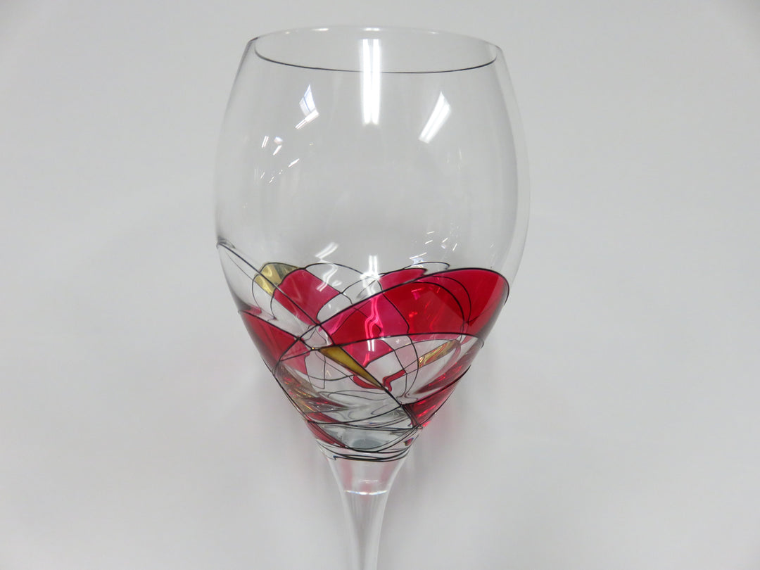 Stained Glass Wine Glasses