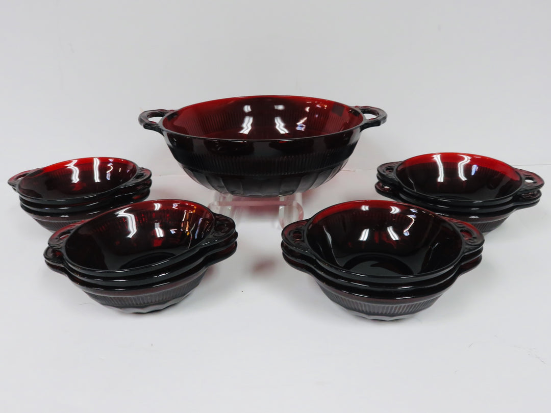Vintage Anchor Hocking Bowl Set