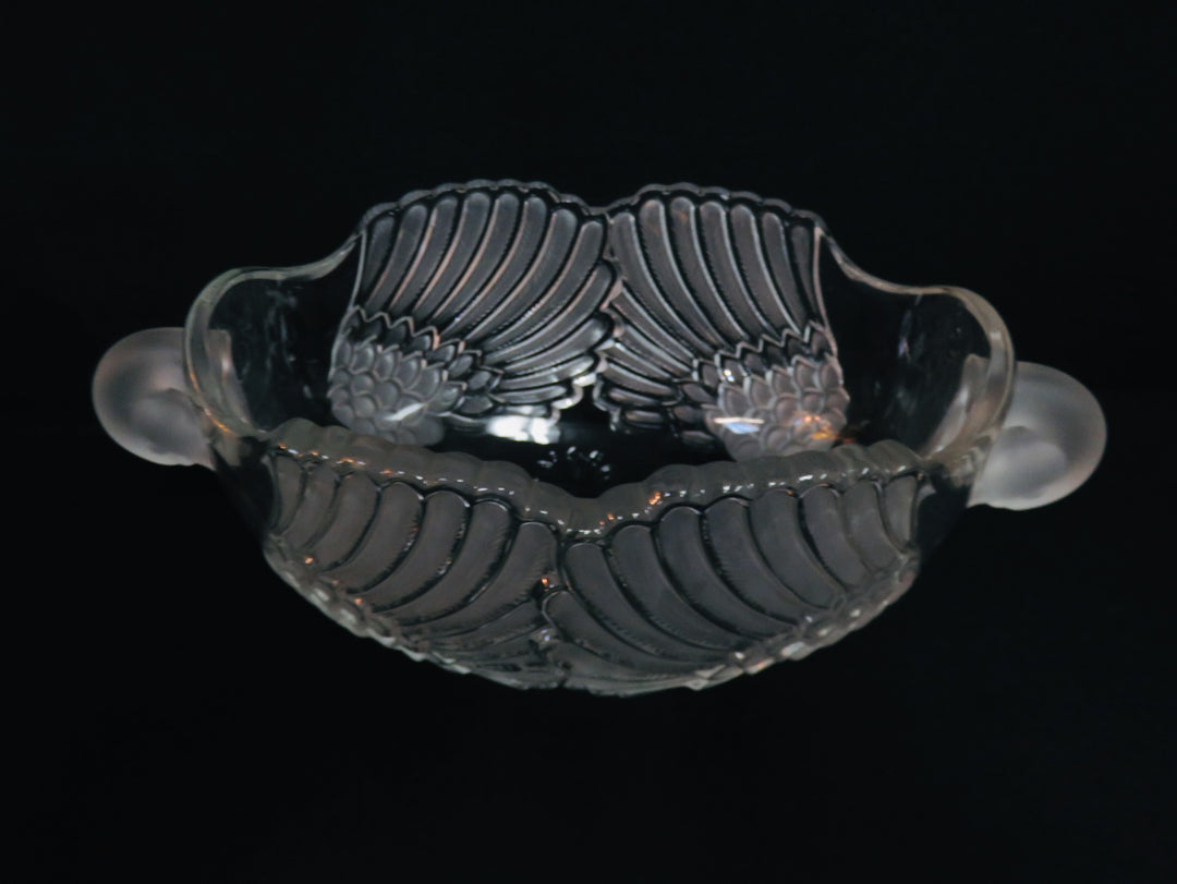 Mikasa Frosted Double Swan Bowl