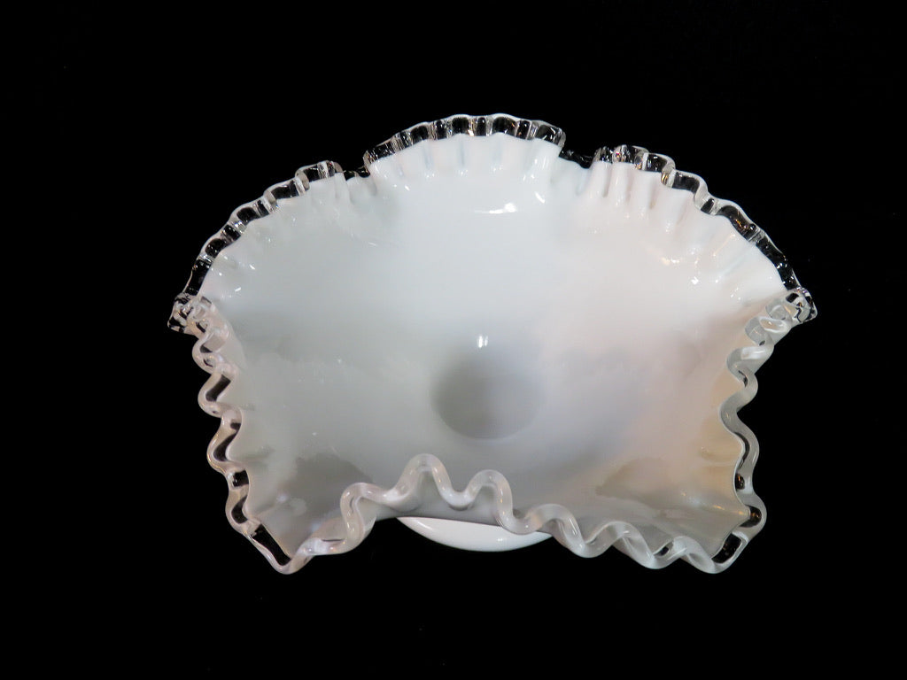 Fenton Silver Crest Candy Dish