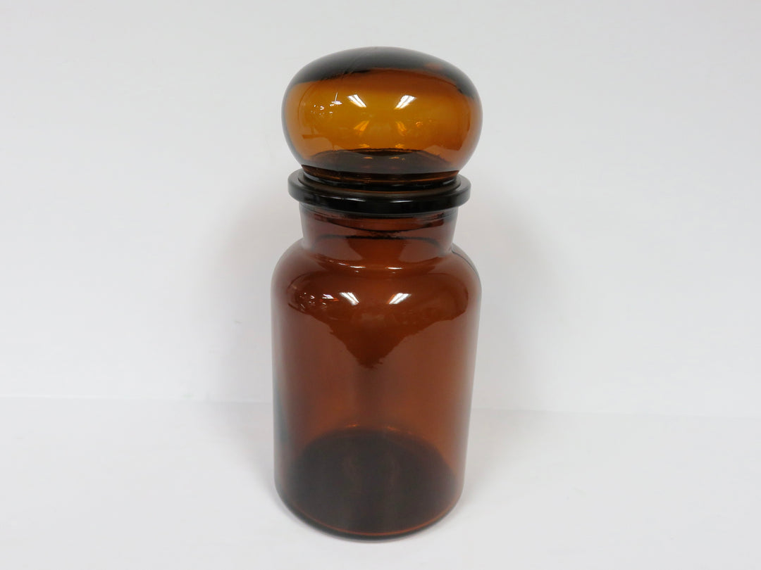 Amber Apothecary Jar