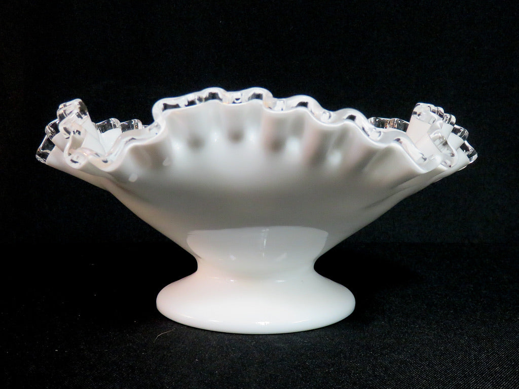 Fenton Silver Crest Candy Dish