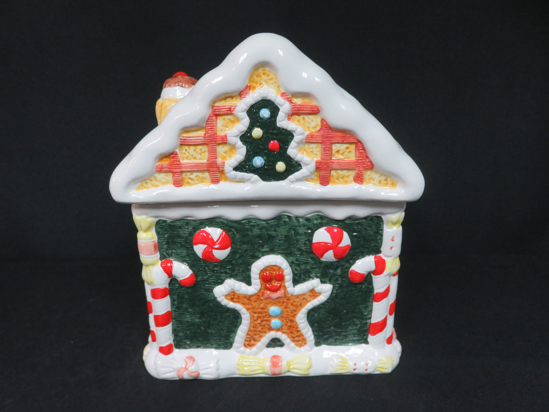 Gingerbread House Cookie Jar