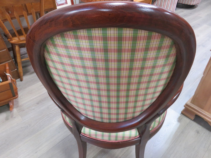 Oval Backed Arm Chair