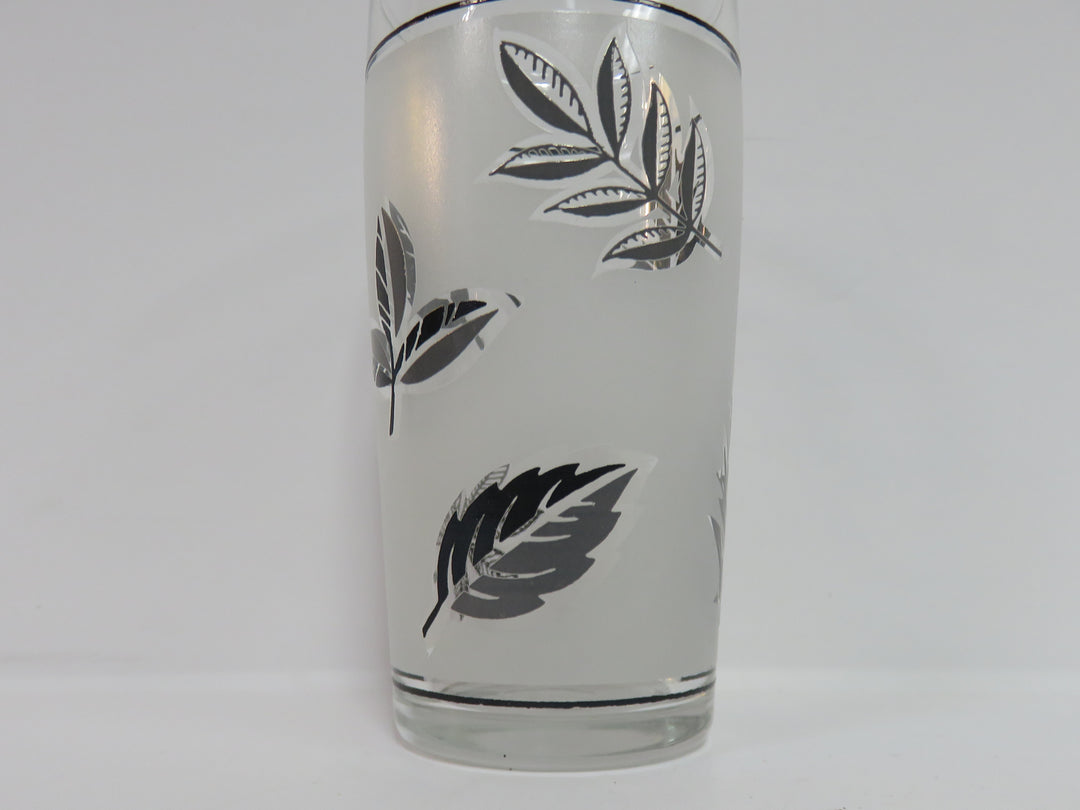 Libby Silver Foliage Juice Glasses