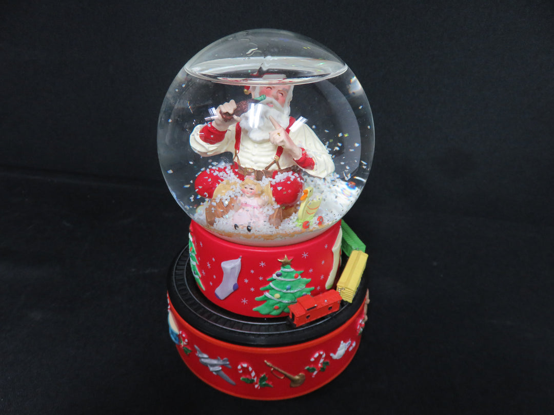 "Coca Cola" Santa Musical Snow Globe