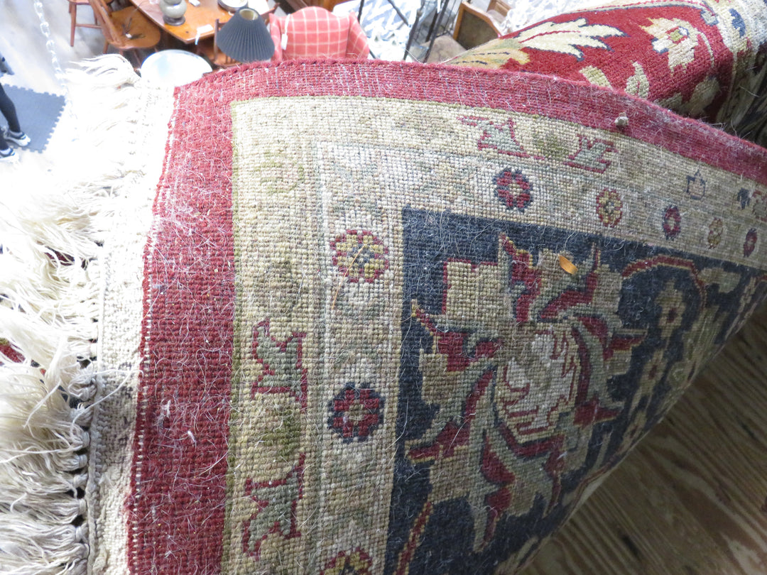 Square Tabriz Medallion Area Rug