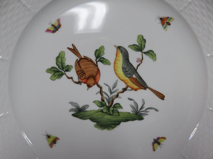 12 Herend Rothschild Bird Dinner Plates
