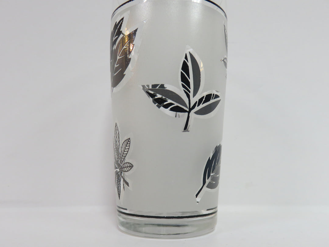 Libby Silver Foliage Juice Glasses