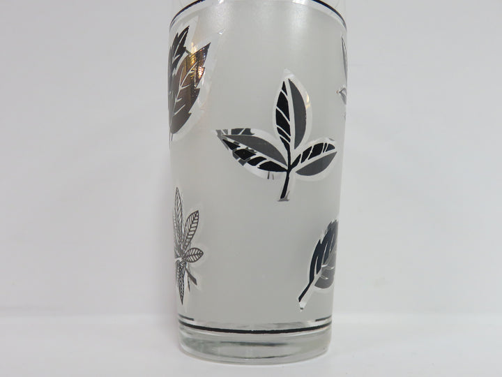 Libby Silver Foliage Juice Glasses