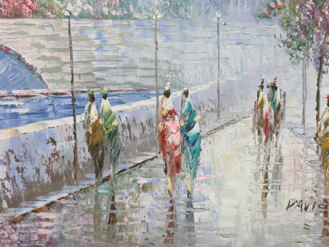Impressionist Style Oil Painting on Canvas