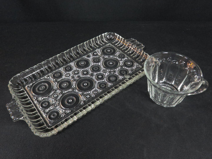 Pressed Glass Sandwich Sets