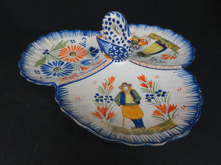 Quimper Divided Dish
