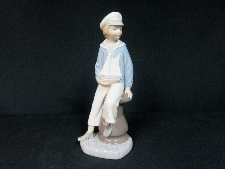 Lladró Sailor with Sailboat